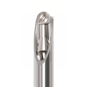Shaver Bur "Round Bur", wiederverwendbar, 4 mm, Länge 130 mm, Kupplung: Arthrex