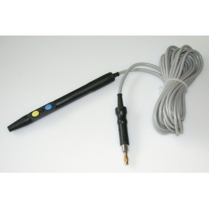 HF Handgriff für Elektrochirurgie für 4 mm Elektroden, 5 m Kabel, Erbe-Stecker